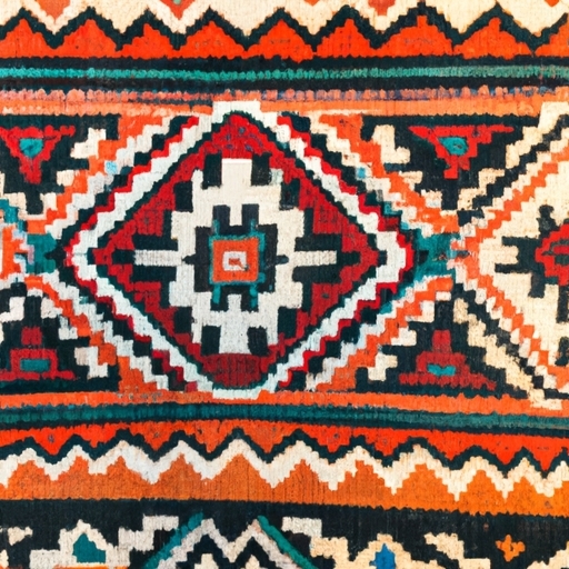 Unique Southwestern Style Rug